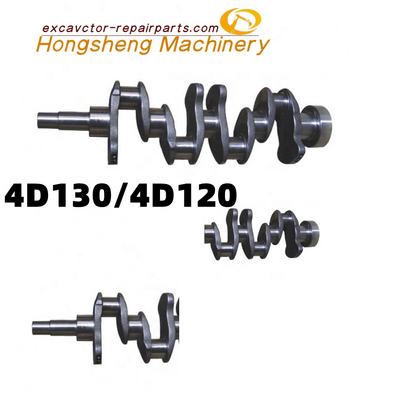 4D130 4D120 Mesin Excavator Crankshaft 6110-33-1112