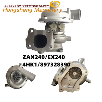 8973628390 Excavator Turbo ZAX240 EX240 4HK1 Mesin Turbocharger JS230 220DW