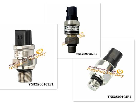 YN52S00027P1/103P1/102P1Untuk Kobelco SK200-5/6/8 (tekanan tinggi dan rendah) sensor tekanan