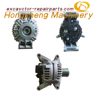 24V 115A 12PK Excavator Generator Carter E320D2 C6.6 Mesin 0124655076