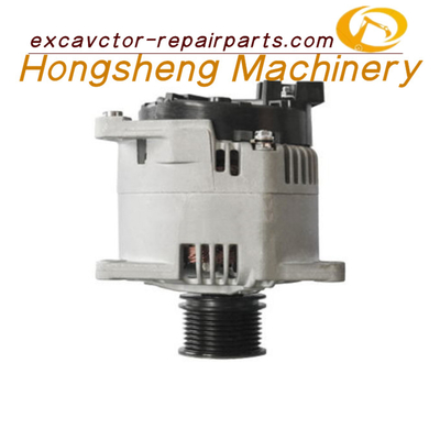 24V 55A 8PK Excavator Perbaikan Suku Cadang Generator 63377465 Mesin C4.4 E312D 315D