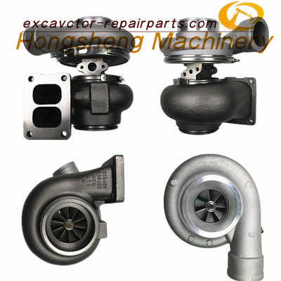 S6D125E-3 Mesin Excavator Turbocharger Komatsu PC400-7 450-7 6156-81-8170