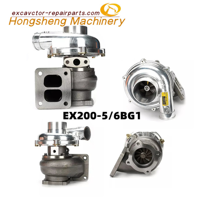 114400-3770 Turbocharger Excavator Untuk Ex200-6 Zx200 Zax230 Zax240 Engine 6BG1
