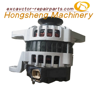 129E20-77200 EX70G Hitachi Generator Mesin Isuzu 4JG1 24V 60A 1V