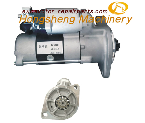 28100-2892AS K350-8 Kobelco Starter Motor Hino J08E J05E Mesin 24V 11T 5.5KW