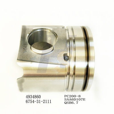4934860 ​​4955160 Suku Cadang Mesin Excavator 6754-31-2111 Untuk PC200-8 S6D107 QSB6.7